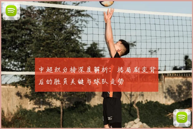 中超积分榜深度解析：格局剧变背后的胜负关键与球队走势